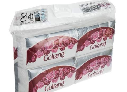 تصویر 1 از دستمال کاغذی گلرنگ 250 برگ مناسب میز کار و اتاق خواب